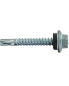 Hexagon head w/neoprene washer fine thread SDF 5.5mm x 38mm